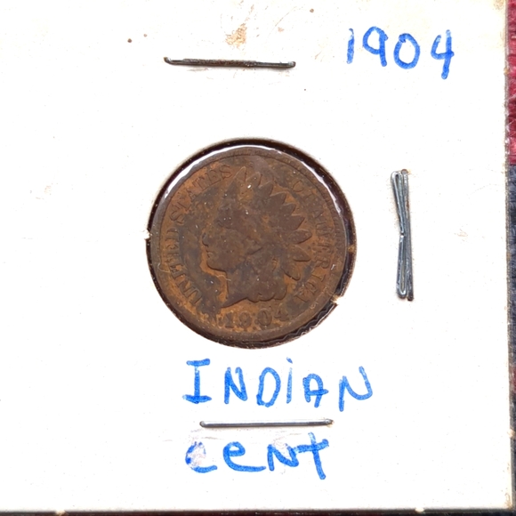 Lot of 8 Indian Head Cents from 1900 -1907 - Picture 12 of 16